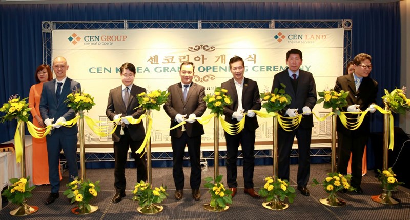 Lễ khai trương Văn phòng CEN Korea tổ chức vào tháng 1/2018, tại TP. Seoul (Hàn Quốc)