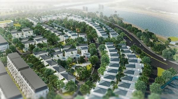 Phối cảnh dự án Làng Việt kiều quốc tế Hải Phòng.