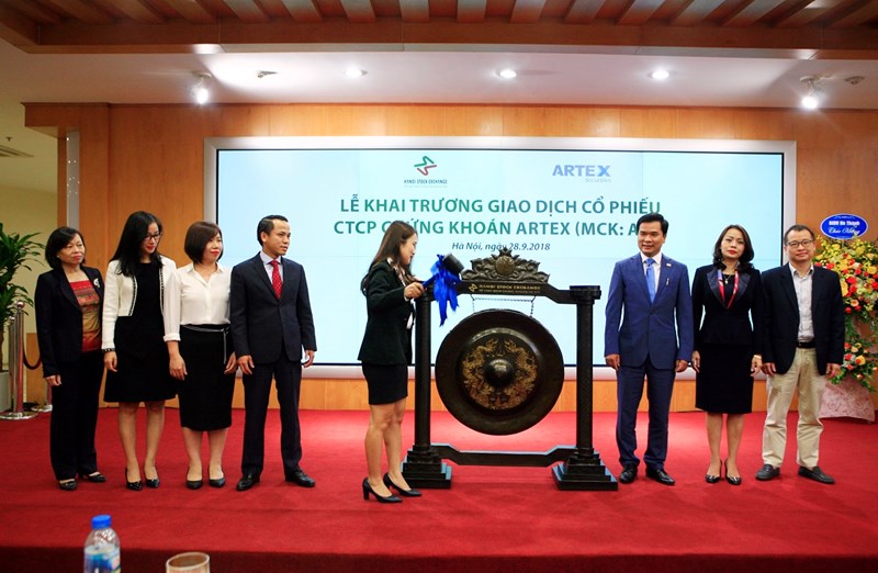 Artex niêm yết là cơ hội mới cho các nhà đầu tư.