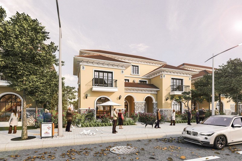 Rose Villa biệt thự tích hợp “2 trong 1” giữa mô hình shophouse thời thượng và thiết kế villa sân vườn nhiệt đới xanh mát.