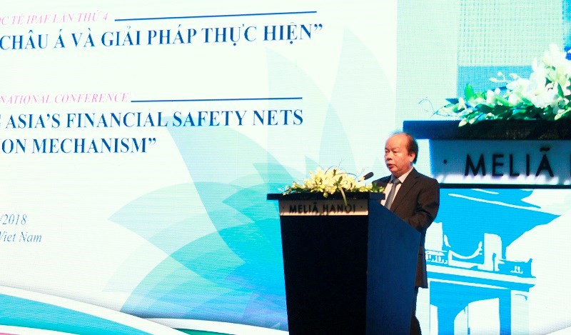 Thứ trưởng Bộ Tài chính Huỳnh Quang Hải phát biểu tại Hội nghị.