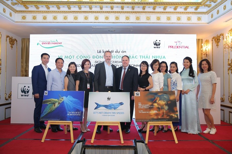Hợp tác với Prudential trong dự án này, WWF - Việt Nam tin tưởng sẽ nâng cao sự hiểu biết và thay đổi hành vi của cộng đồng, giảm thiểu tối đa lượng rác thải nhựa.