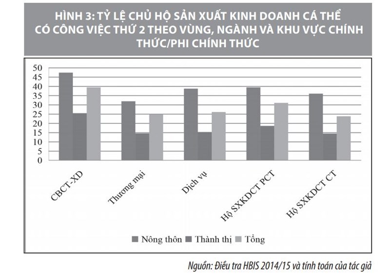 Hộ kinh doanh và khu vực kinh tế phi chính thức đối với tăng trưởng bao trùm ở Việt Nam - Ảnh 4