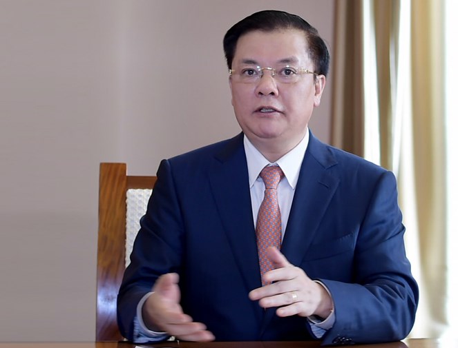 Ông Đinh Tiến Dũng - Bộ trưởng Bộ Tài chính.