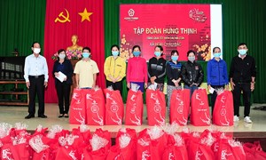 Hưng Thịnh tặng quà “Xuân Yêu Thương” cho người dân tỉnh Bình Định và Khánh Hòa 