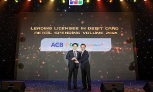 KienlongBank dẫn đầu về tăng trưởng doanh số chi tiêu Thẻ ghi nợ JCB 