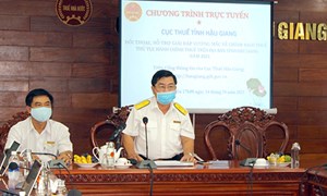 Cục Thuế tỉnh Hậu Giang tổ chức đối thoại trực tuyến giải đáp vướng mắc cho doanh nghiệp