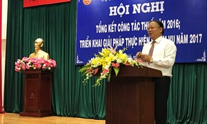 Năm 2016, Cục Thuế TP. Hồ Chí Minh thu ngân sách tăng 10,48% 