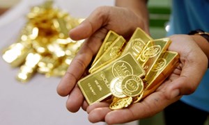 Đồng USD suy yếu thúc đẩy vàng tiếp tục tăng mạnh