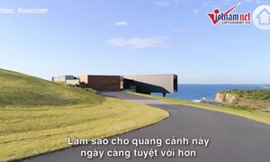 [Video] Ngôi nhà ven biển thiết kế đẹp như một bức tranh hoàn hảo 