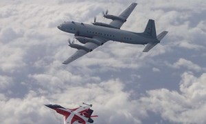 [Ảnh] Khám phá trinh sát cơ khổng lồ IL-20M Nga vừa bị F-16 NATO lao lên chặn