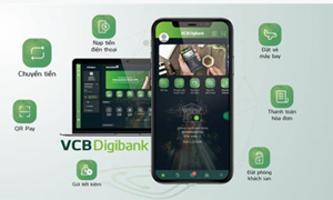 Nhiều tình năng được cập nhật trên VCB Digibank