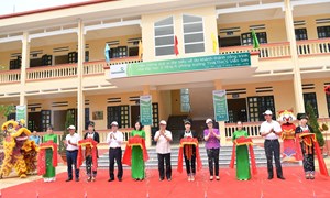 Vietcombank tài trợ 3 tỷ đồng xây trường học tại Yên Bái
