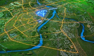 Thành phố đa chức năng ven sông Hồng