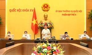 Ủy ban Thường vụ Quốc hội bế mạc Phiên họp thường kỳ thứ 4, hoàn thành chương trình đề ra