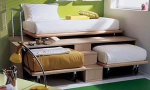 Ý tưởng thiết kế tuyệt vời cho phòng ngủ nhỏ hẹp
