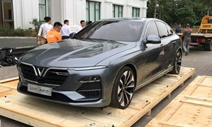 Hai ô tô VinFast xuất hiện tại Việt Nam, chuẩn bị ra mắt 