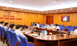 Đảng ủy Bộ Tài chính tham dự Hội nghị thông báo nhanh kết quả Hội nghị lần thứ năm Ban Chấp hành Trung ương khóa XIII