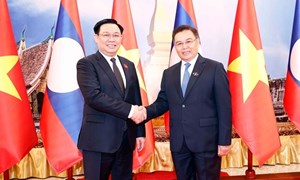 Quan hệ hữu nghị vĩ đại, đoàn kết đặc biệt, hợp tác toàn diện Việt-Lào