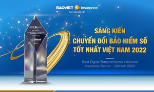 Bảo hiểm Bảo Việt nhận giải thưởng  “Sáng kiến chuyển đổi bảo hiểm số tốt nhất Việt Nam 2022”