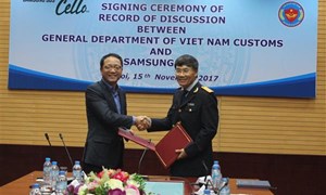 Tổng cục Hải quan ký kết ý định thư với Samsung SDS