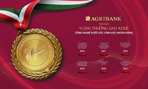 9 giải thưởng Sao Khuê và hành trình chuyển đổi số của Agribank