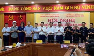 Hải quan Bắc Ninh ký quy chế phối hợp với Ban Quản lý các khu công nghiệp Thái Nguyên