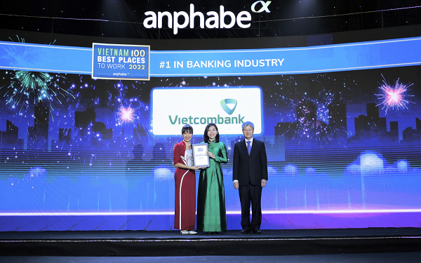 Vietcombank - Ngân hàng có môi trường làm việc tốt nhất Việt Nam