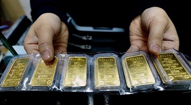 Giá vàng trong nước giảm 8 triệu đồng/lượng sau 8 tháng