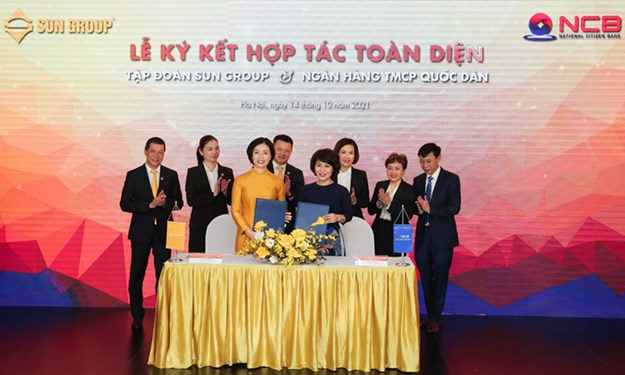 NCB và Sun Group hợp tác toàn diện, nâng cao trải nghiệm khách hàng