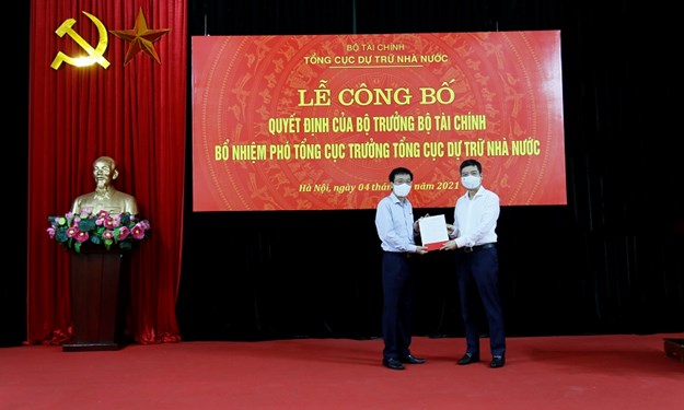 Tổng cục Dự trữ Nhà nước có thêm tân Phó Tổng cục trưởng