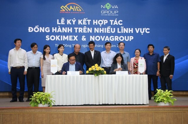 NovaGroup và Sokimex ký kết hợp tác đồng hành trên nhiều lĩnh vực tại Đồng Tháp