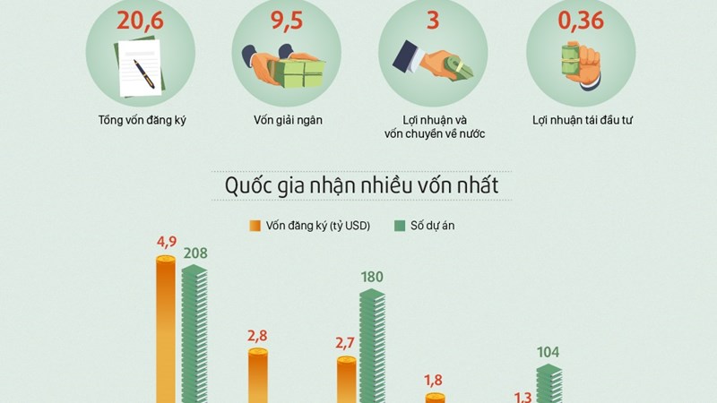 [Infographics] Doanh nghiệp Việt đầu tư ra nước ngoài thế nào