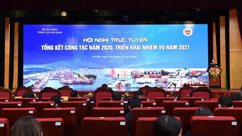 Tổng cục Hải quan tổ chức Hội nghị trực tuyến tổng kết công tác năm 2020, triển khai nhiệm vụ năm 2021 
