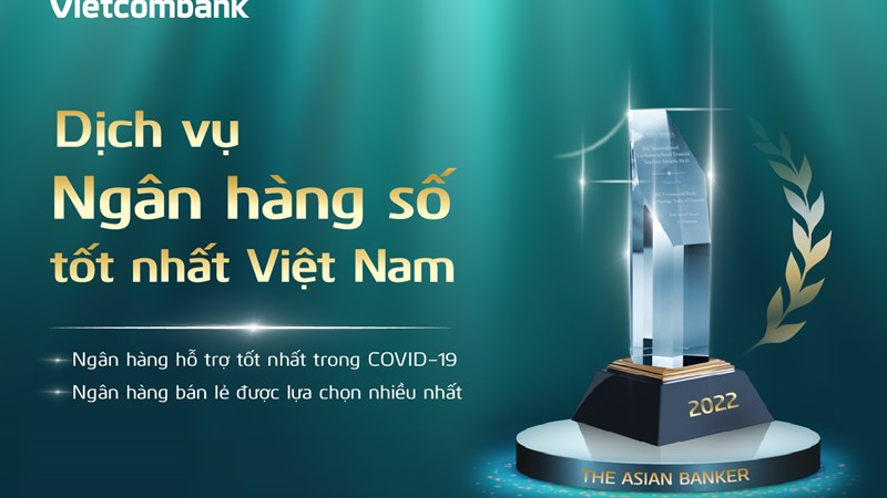 Vietcombank được vinh danh với ba giải thưởng lớn của The Asian Banker