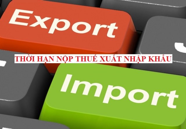 Thời hạn nộp thuế đối với hàng hóa xuất khẩu, nhập khẩu được thực hiện ra sao?