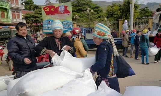 Xuất cấp gần 60 tấn gạo từ nguồn dự trữ quốc gia cho tỉnh Sơn La
