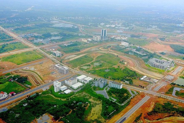 Quy hoạch Hòa Lạc hơn 17.200 ha trở thành một trong 5 đô thị vệ tinh lớn của Hà Nội