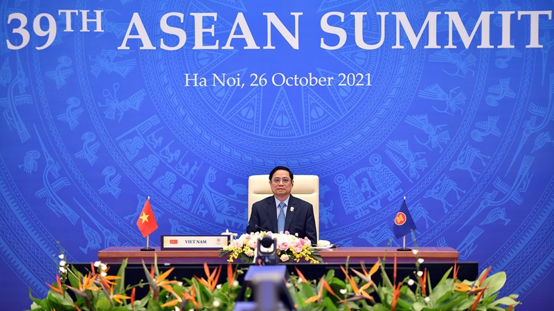 Thủ tướng Chính phủ Phạm Minh Chính dự Hội nghị Cấp cao trực tuyến ASEAN lần thứ 39