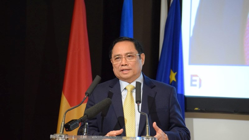 Thủ tướng Chính phủ Phạm Minh Chính tham dự Diễn đàn doanh nghiệp Việt - Pháp