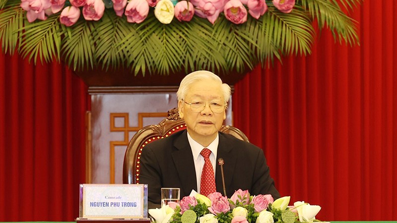 Tổng Bí thư Nguyễn Phú Trọng dự Hội nghị cấp cao giữa Ðảng Cộng sản Trung Quốc với các chính đảng trên thế giới