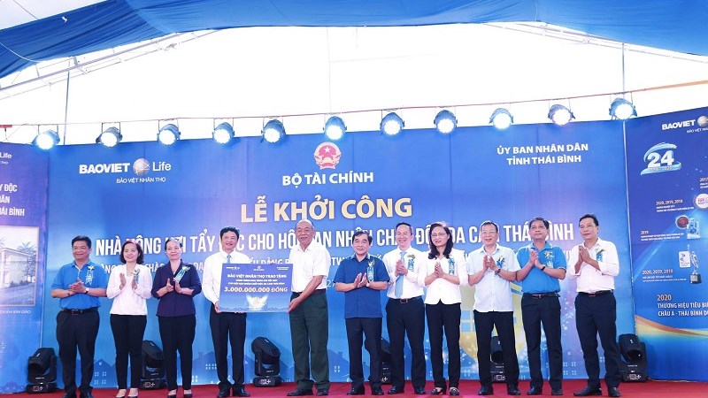 Bảo Việt Nhân thọ đầu tư 3 tỷ đồng xây dựng Trung tâm tẩy độc cho nạn nhân chất độc da cam
