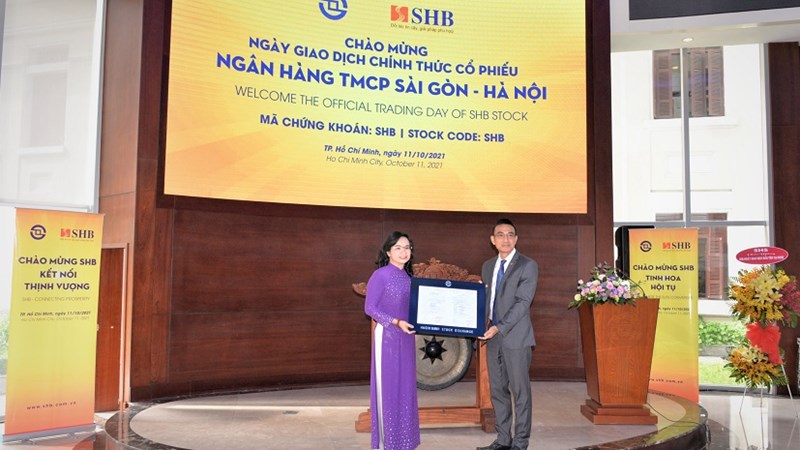 Chính thức giao dịch cổ phiếu SHB của Ngân hàng TMCP Sài Gòn – Hà Nội trên HOSE