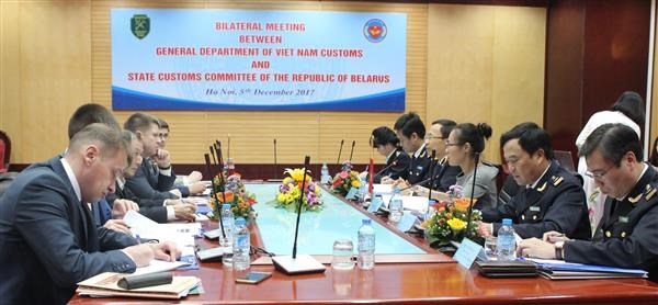 Hải quan Việt Nam-Belarus tăng cường hợp tác trao đổi thông tin