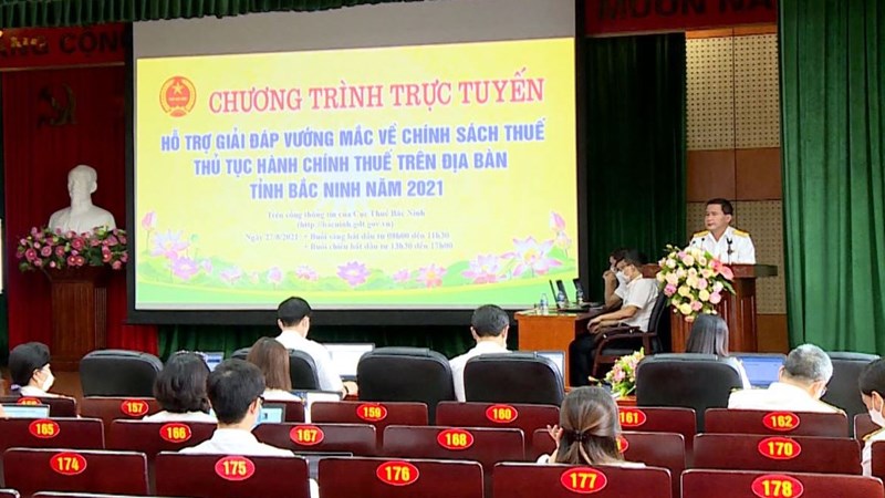 Cục Thuế Bắc Ninh đối thoại trực tuyến, hỗ trợ người nộp thuế
