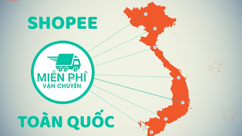 Shopee Việt Nam miễn phí vận chuyển toàn quốc