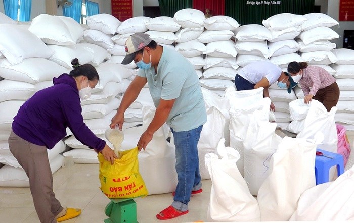 Xuất cấp 13.616,355 tấn gạo dự trữ quốc gia hỗ trợ nhân dân 9 tỉnh 
