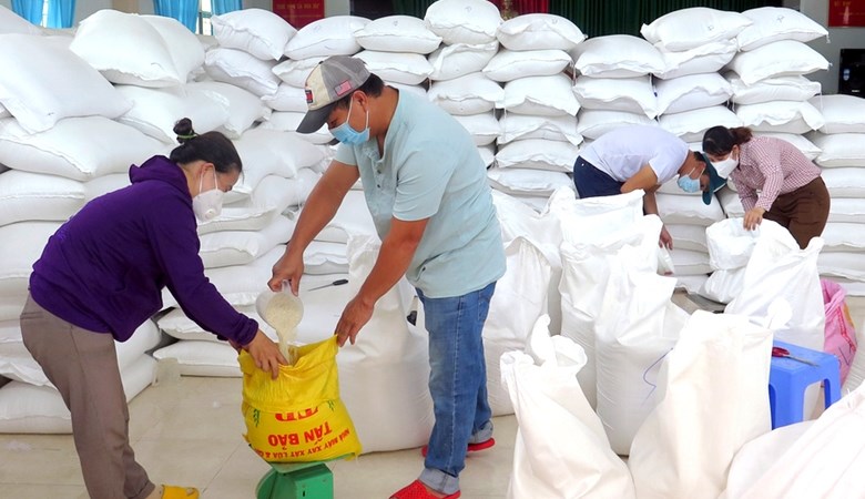 Xuất cấp hơn 741 tấn gạo hỗ trợ người dân tỉnh Quảng Trị gặp khó khăn 