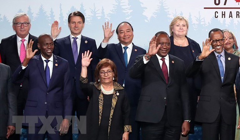 [Video] Hoạt động của Thủ tướng Nguyễn Xuân Phúc tại Hội nghị G7 mở rộng