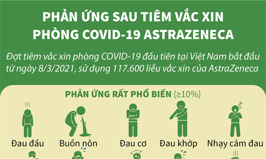 Infographics Pháº£n á»©ng Sau Tiem Váº¯c Xin Phong Covid 19 Astrazeneca Ra Sao